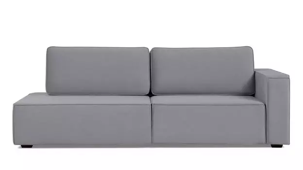 Прямой диван Ralf 2-секционный, без подлокотника слева