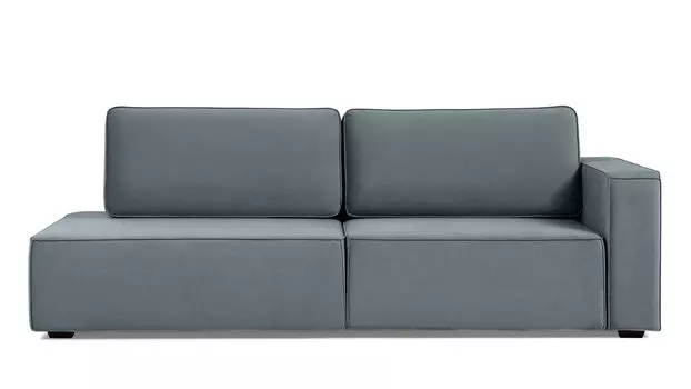 Прямой диван Ralf 2-секционный, без подлокотника слева