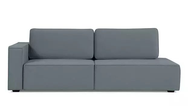 Прямой диван Ralf 2-секционный, без подлокотника справа