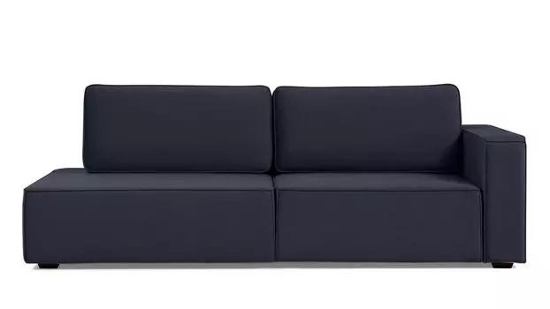 Прямой диван Ralf 2-секционный, с подлокотником R