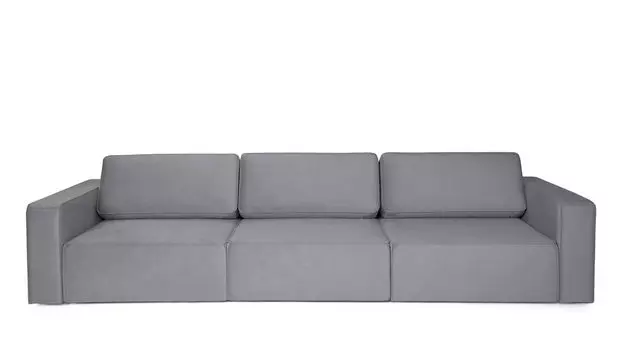 Прямой диван Ralf 3-секционный, с подлокотниками