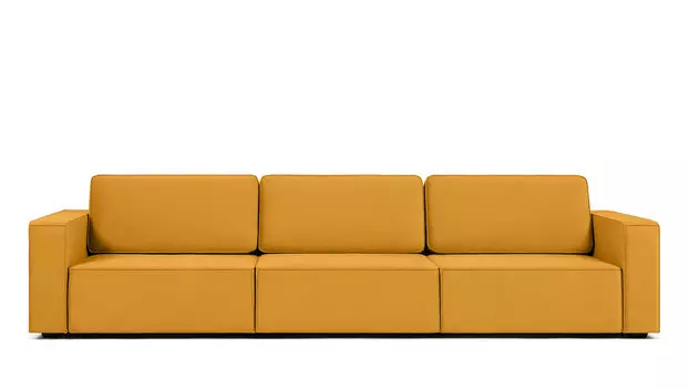 Прямой диван Ralf 3-секционный, с подлокотниками