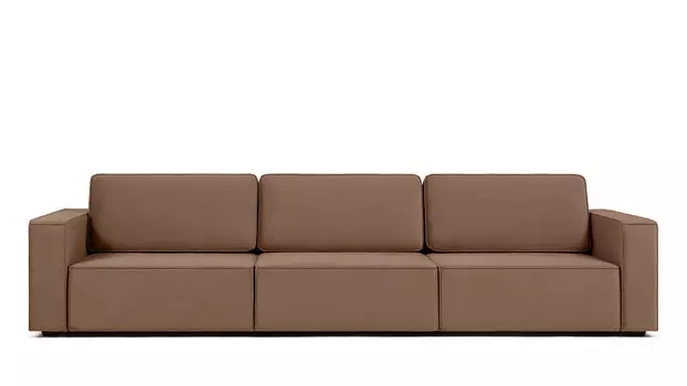 Прямой диван Ralf 3-секционный, с подлокотниками