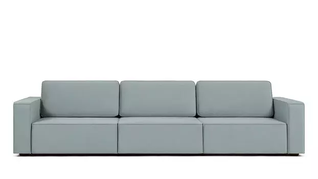 Прямой диван Ralf 3-секционный, с подлокотниками