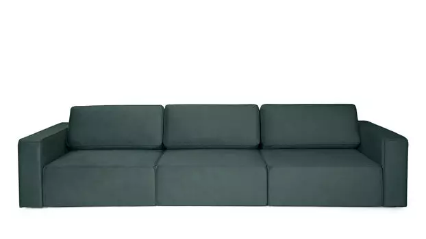 Прямой диван Ralf 3-секционный, с подлокотниками