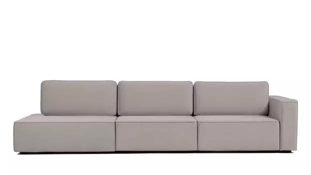 Прямой диван Ralf 3-секционный, без подлокотника слева