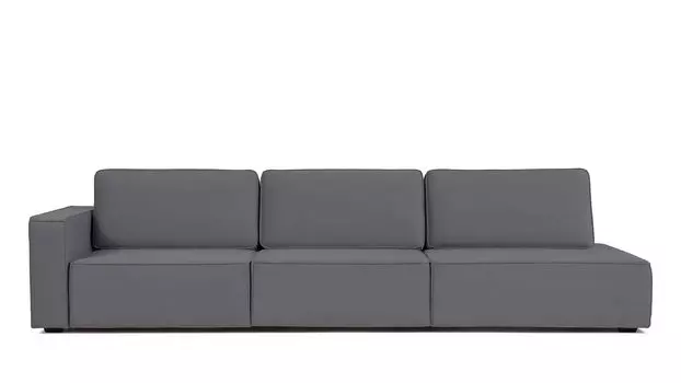 Прямой диван Ralf 3-секционный, без подлокотника справа