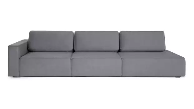 Прямой диван Ralf 3-секционный, без подлокотника справа