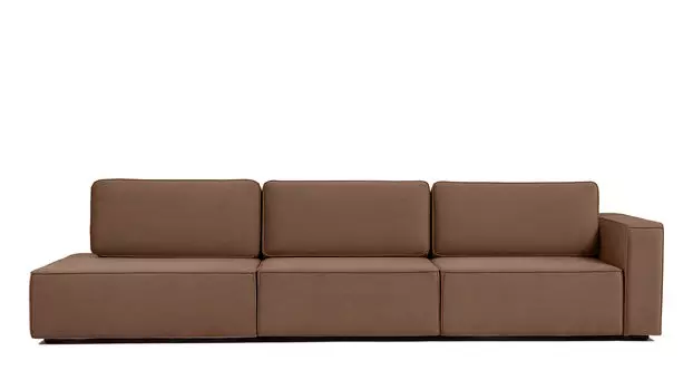 Прямой диван Ralf 3-секционный, без подлокотника слева