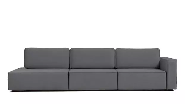 Прямой диван Ralf 3-секционный, без подлокотника слева