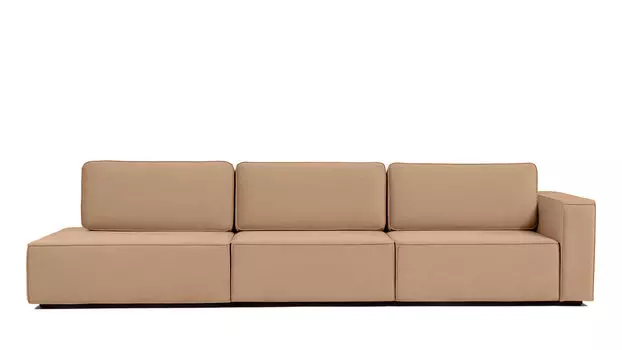 Прямой диван Ralf 3-секционный, без подлокотника слева