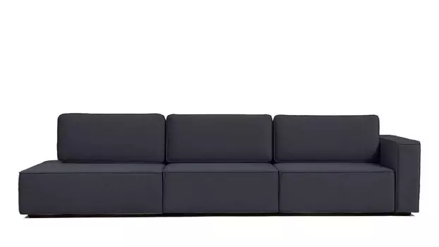 Прямой диван Ralf 3-секционный, с подлокотником R