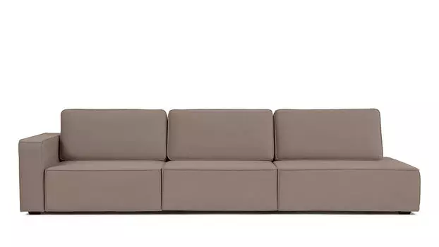 Прямой диван Ralf 3-секционный, без подлокотника справа