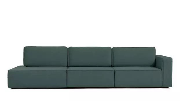 Прямой диван Ralf 3-секционный, с подлокотником R