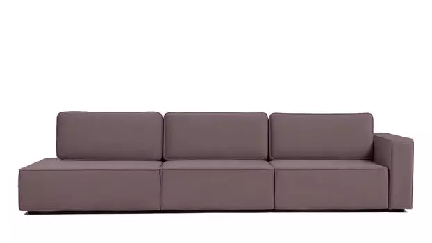 Прямой диван Ralf 3-секционный, без подлокотника слева