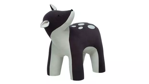 Пуф детский Bambi, цвет Шоколадный, молочный