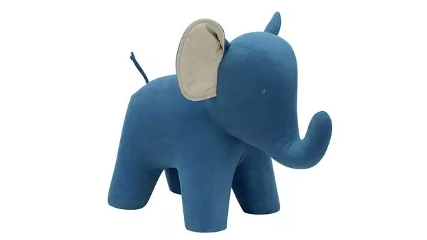 Пуф детский Elephant, цвет Синий