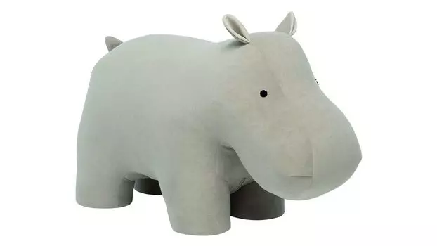 Пуф детский Hippo, цвет Светло-бежевый