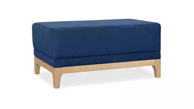 Пуф-журнальный стол Frost Sky velvet 41