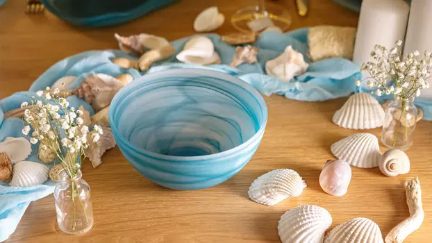 Салатник круглый Аквамарин 15 см