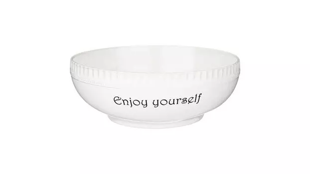 Салатник Soul Kitchen 24 см цвет белый