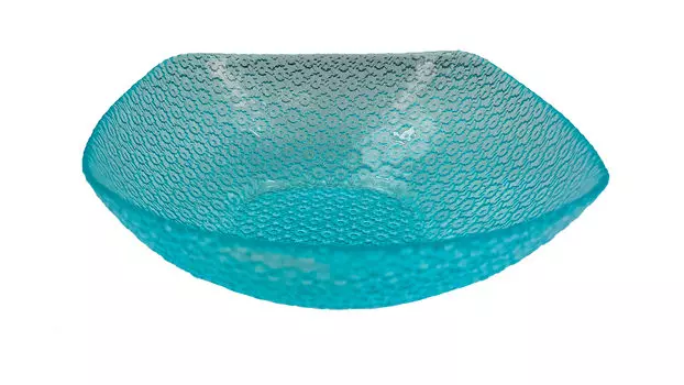 Салатник Знойное лето 25 см цвет аквамарин