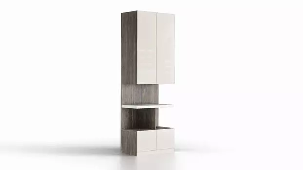 Шкаф интерьерный Space Solutions Ice, цвет Венге