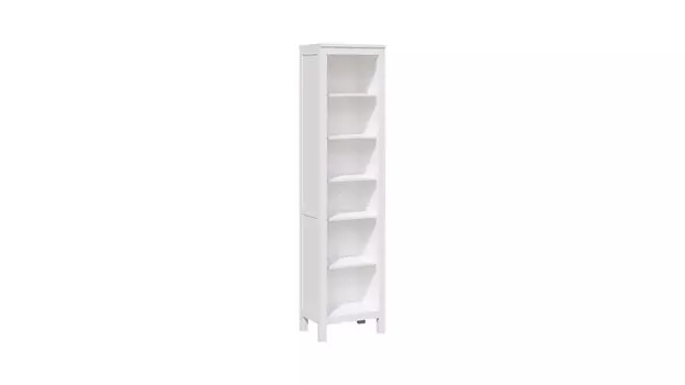 Шкаф книжный Terek 049, цвет белый