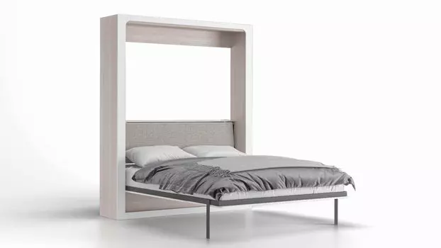 Шкаф-кровать Wall Bed Life Time Ice, цвет Ясень Белый