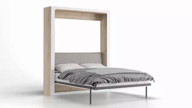 Шкаф-кровать Wall Bed Life Time Ice, цвет Дуб Белый