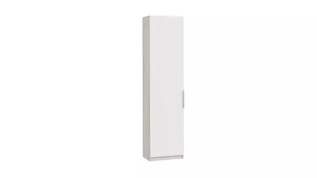 Шкаф однодверный Kelda, цвет Ясень шимо+Белый