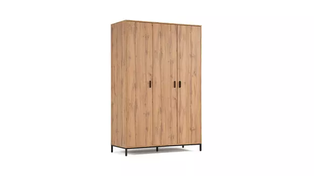 Шкаф трехдверный Baikal, Дуб Натюрель