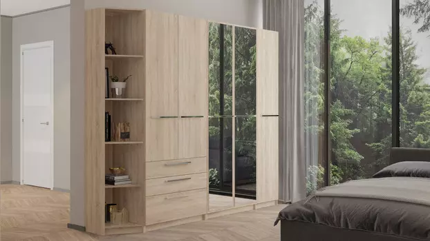 Шкафная группа Noble, цвет Дуб бардолино