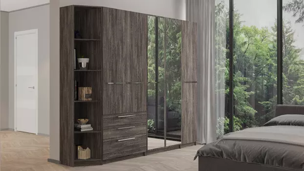 Шкафная группа Noble, цвет Венге