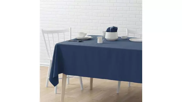 Скатерть Askona Home Billy 150 200 синий