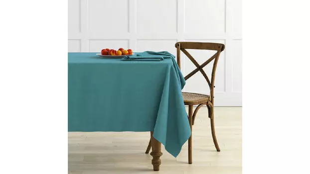 Скатерть Askona Home Ibiza 145 195 бирюзовый