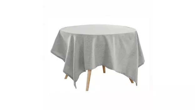 Скатерть Волшебная Ночь 165 200 пепельно-серый
