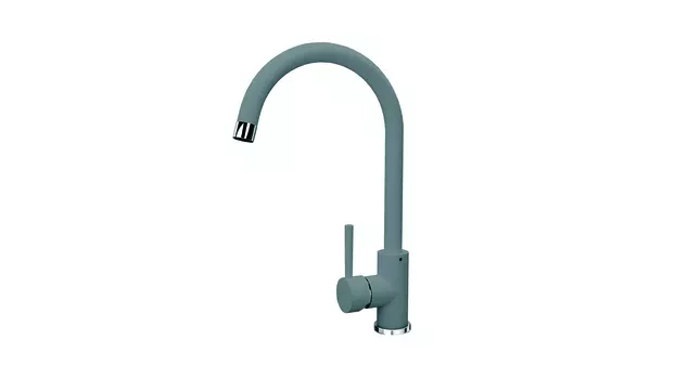 Смеситель Альфа FL, цвет Серый шелк