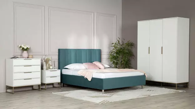 Спальня Amur, цвет Белый премиум