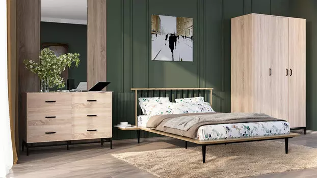 Спальня Barna, цвет Natur