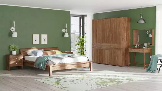 Спальня Bridget plus из массива дуба