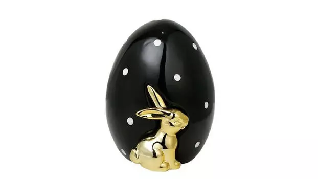 Статуэтка Planet rabbit, цвет черный