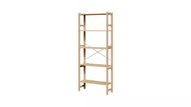 Стеллаж (2 стойки, 5 полок) Level 089 210 030