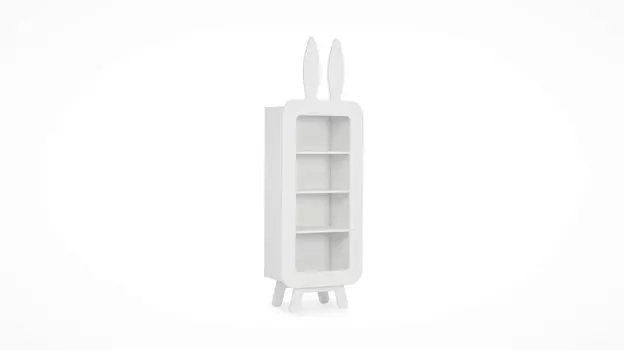 Стеллаж Кроль, цвет Белый базовый