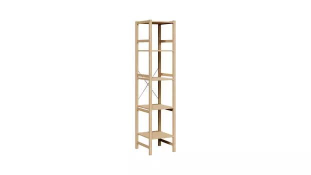 Стеллаж Level (2 стойки + 5 полок)