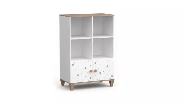 Стеллаж Nicky, цвет голубой