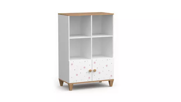 Стеллаж Nicky, цвет розовый