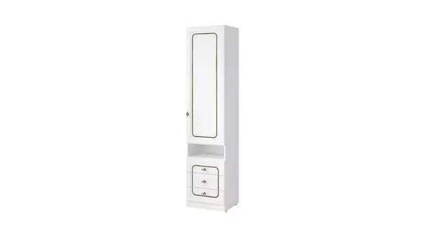 Стеллаж Ricky, цвет Белый премиум