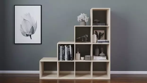 Стеллаж Scout 10 секций, цвет Анзиано