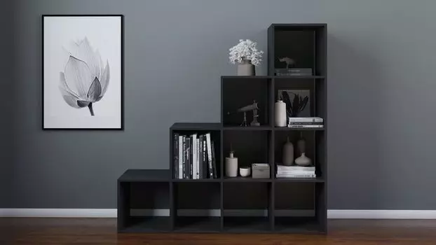 Стеллаж Scout 10 секций, цвет Графит